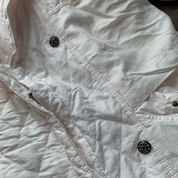 Baby Pink Long Vintage Puffer Coat - Picture 3 of 3